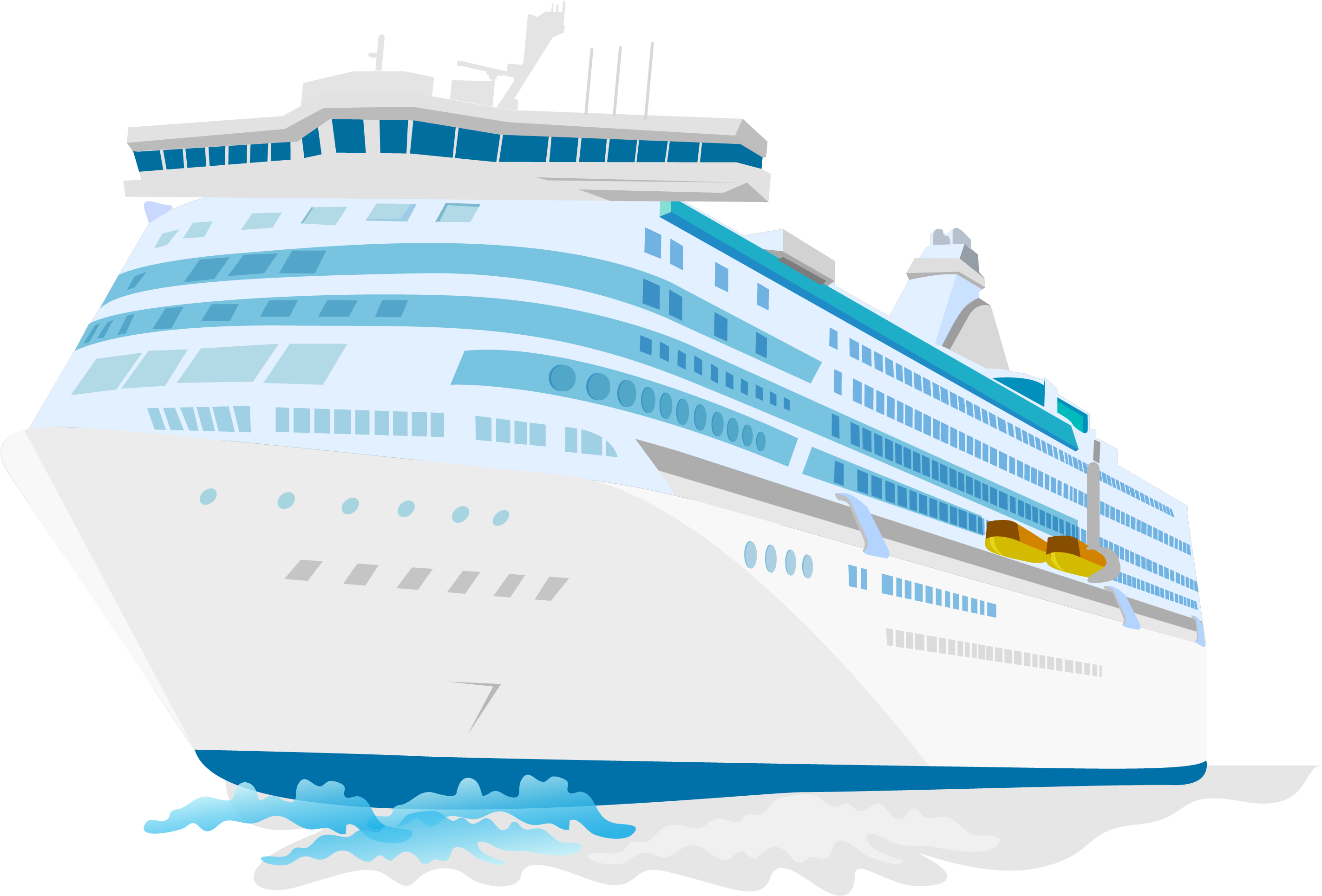 Cruise Ship Cartoon - Cruise Ship Cartoon Png, Transparent Png PNG with transparent background