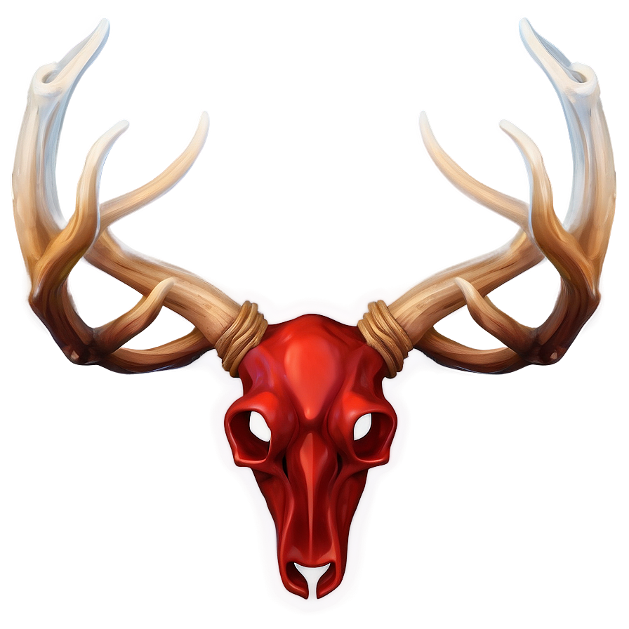 Modern Deer Antler Symbol Png 06122024