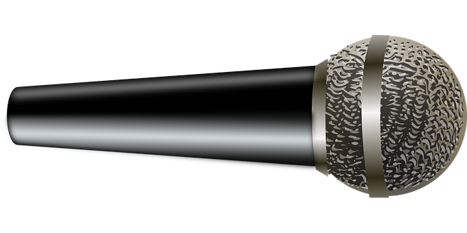 Modern Design Microphone PNG with transparent background