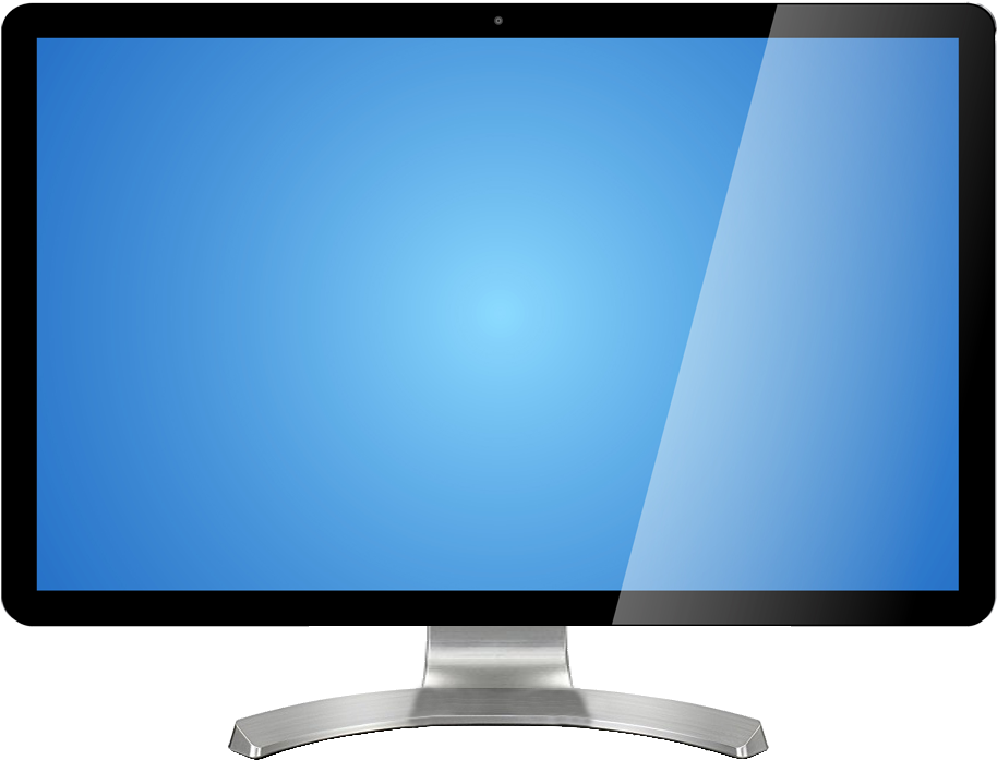 Modern Desktop Monitor Display