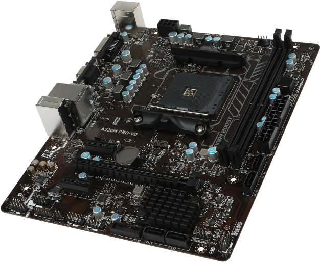 Msi A320 Pro Vd, HD Png Download PNG with transparent background