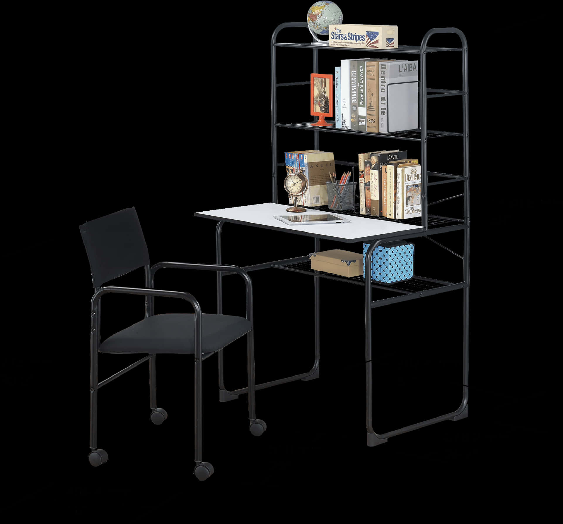 Student Desk And Chair Set - Computer Desk, HD Png Download PNG with transparent background