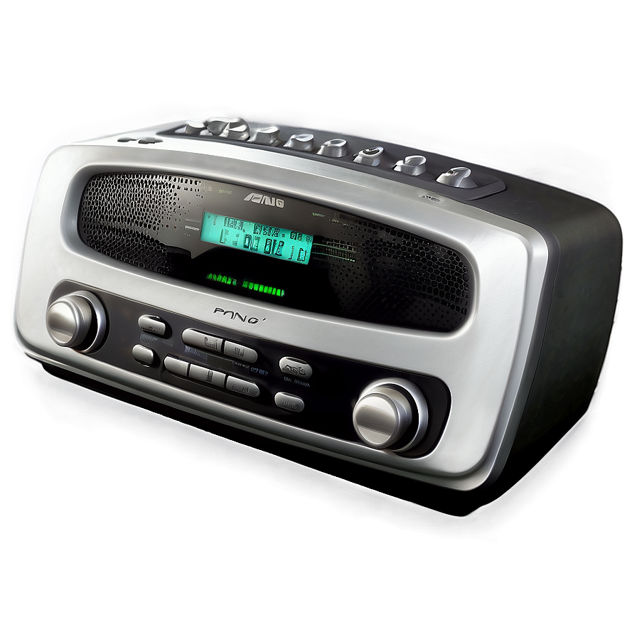 Modern Digital Radio PNG 13 PNG image with a transparent background, free high-resolution download