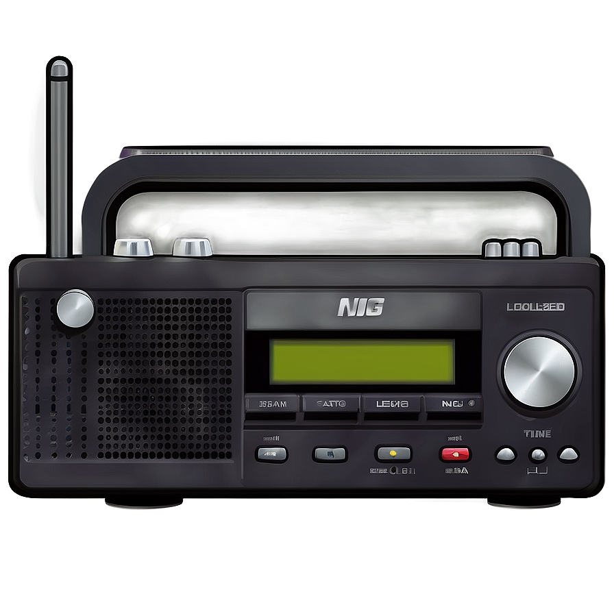 Modern Digital Radio PNG ojq PNG image with a transparent background, free high-resolution download