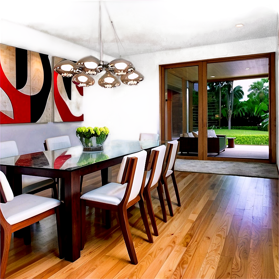 Modern Dining Room Design Png Xam75