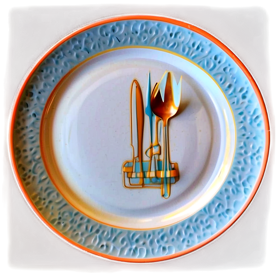 Modern Dinner Plates PNG 33 PNG image with a transparent background, free high-resolution download