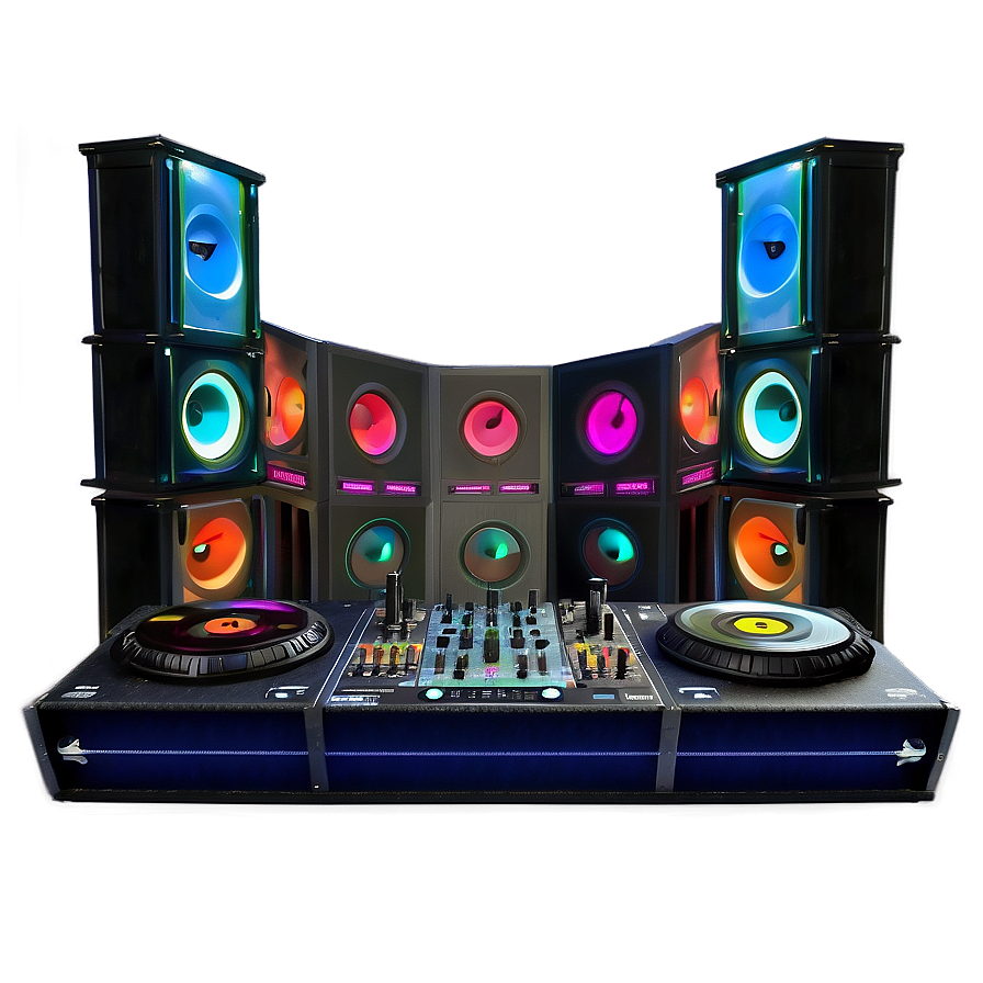 Modern Dj Booth Png Opl