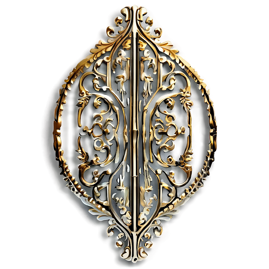 Modern Filigree Elements Png Qcy