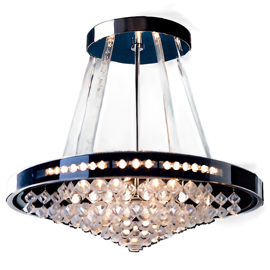 Modern Glass Chandelier Png 46