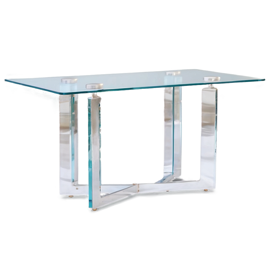 Modern Glass Table PNG tis73 PNG with transparent background