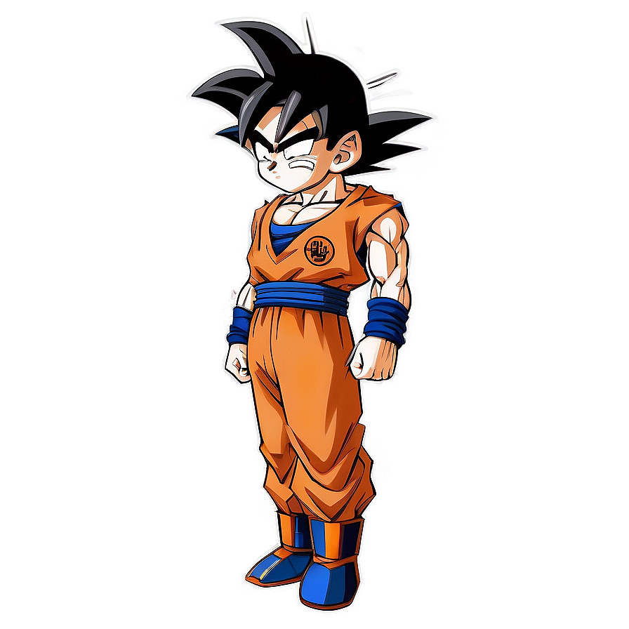 Modern Goku Drip Style Png Qdt