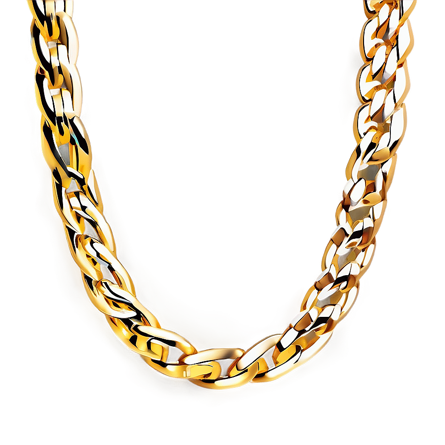 Modern Gold Chain Png Jhb