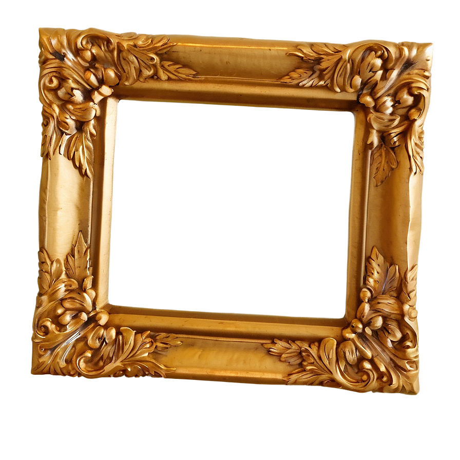 Modern Gold Frame Png 14