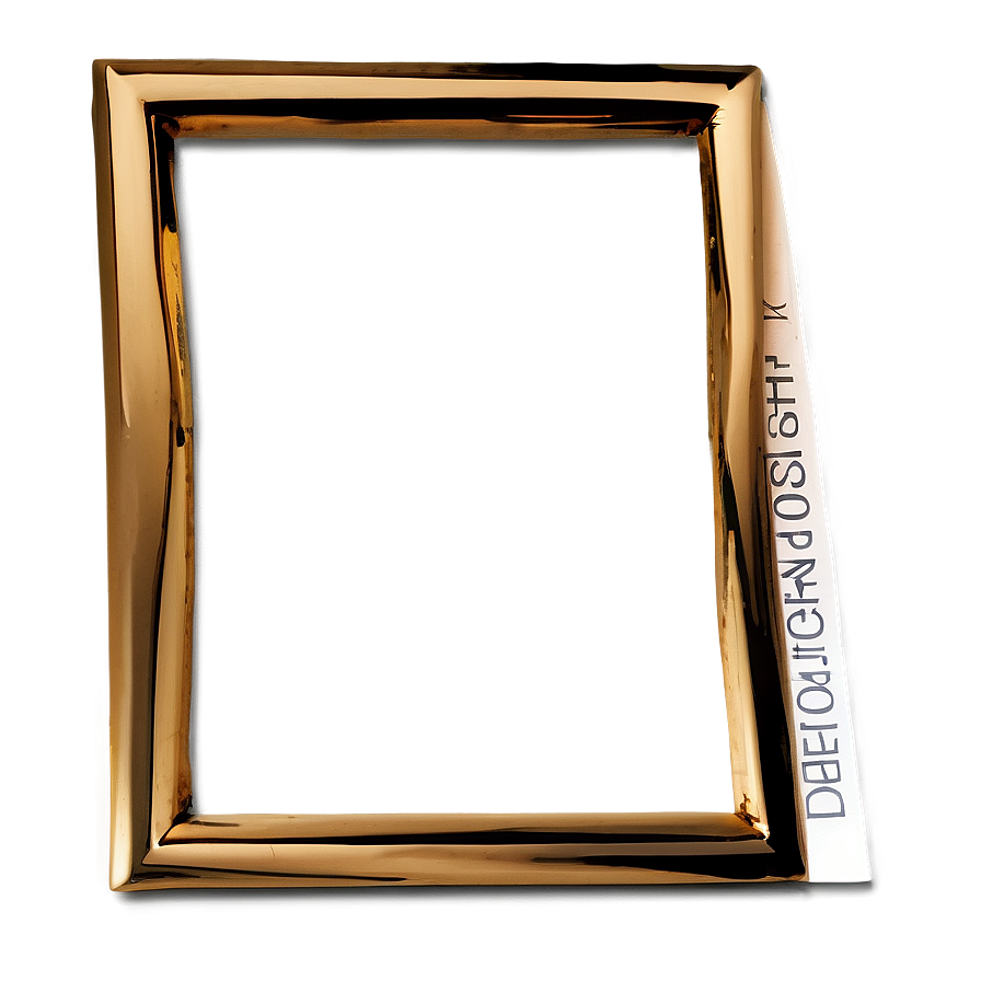 Modern Gold Frame Png 70