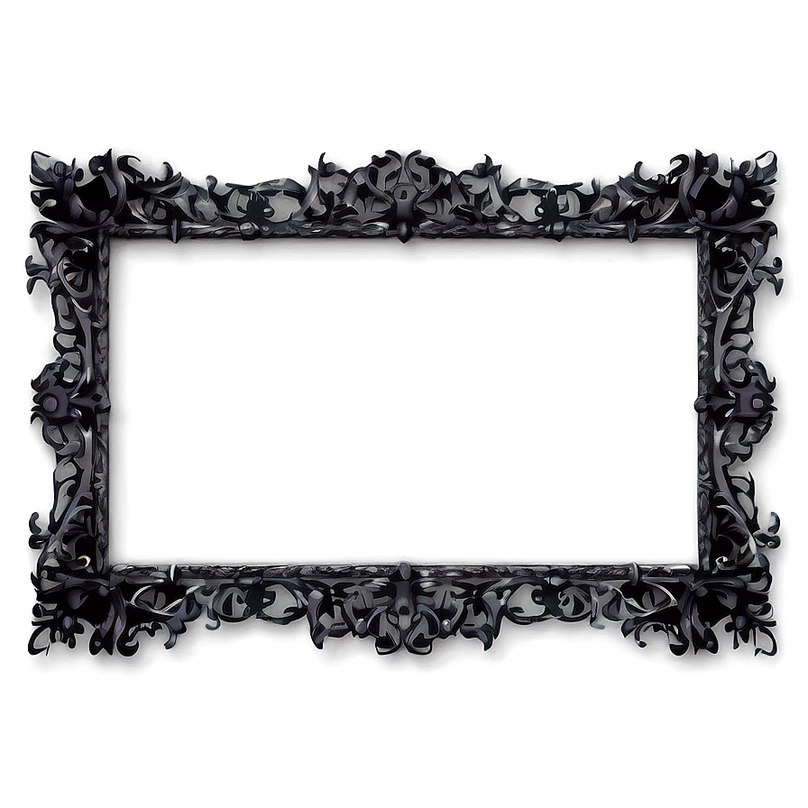 Modern Gothic Frame Png 19