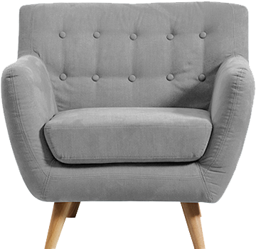 One Seater Sofa Png, Transparent Png PNG with transparent background