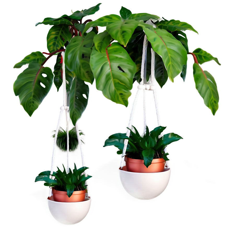 Modern Hanging Plant Png 05252024