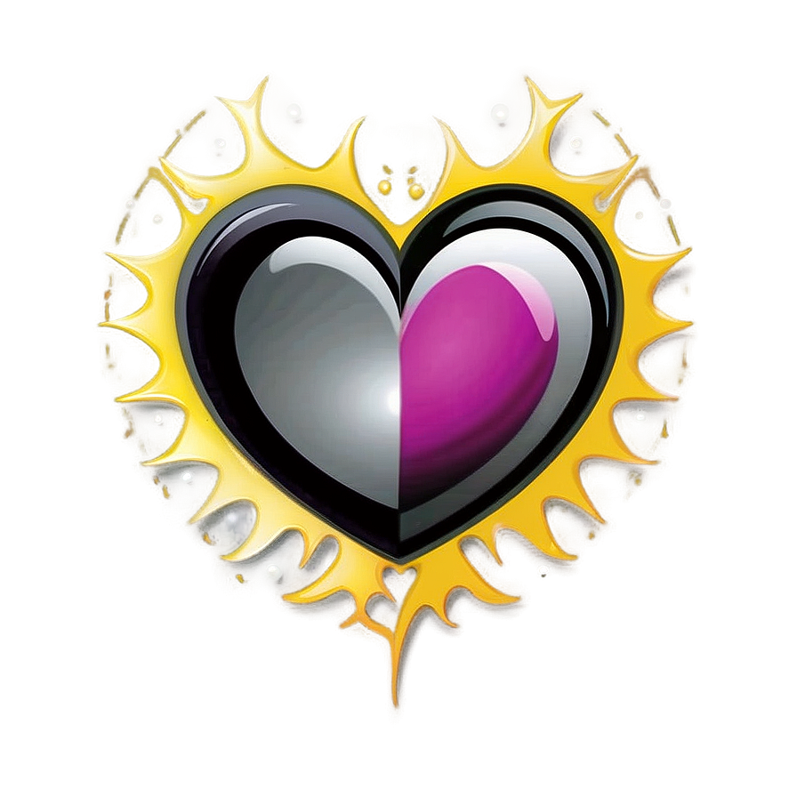 Modern Heart Vector Png Nxu9