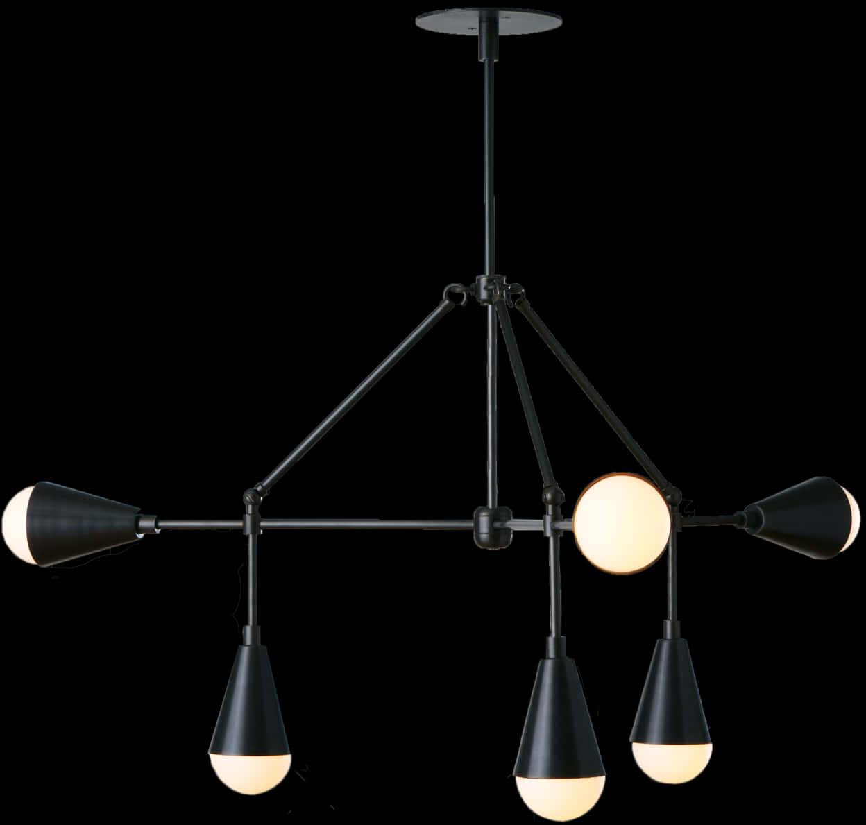 Modern Industrial Style Chandelier