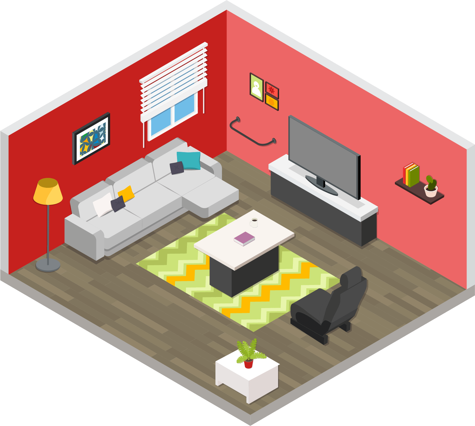 Living Room - House, HD Png Download PNG with transparent background