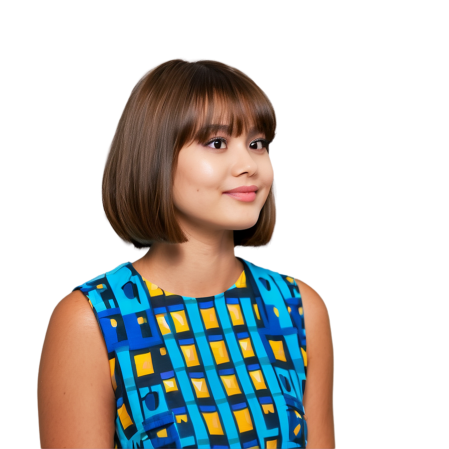 Modern Karen Haircut Look PNG 06212024 PNG image with a transparent background, free high-resolution download