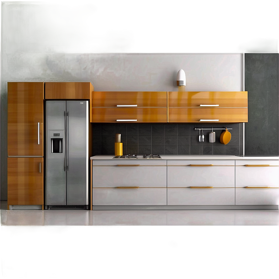 Modern Kitchen Design PNG 05242024 PNG image with a transparent background, free high-resolution download