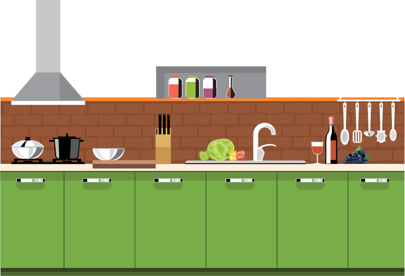 Kitchen Png No Background - Kitchen No Background, Transparent Png PNG with transparent background