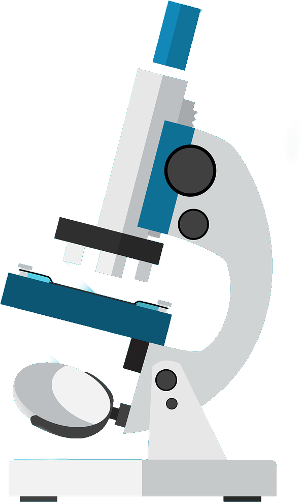 Modern Laboratory Microscope PNG image with a transparent background, free high-resolution download