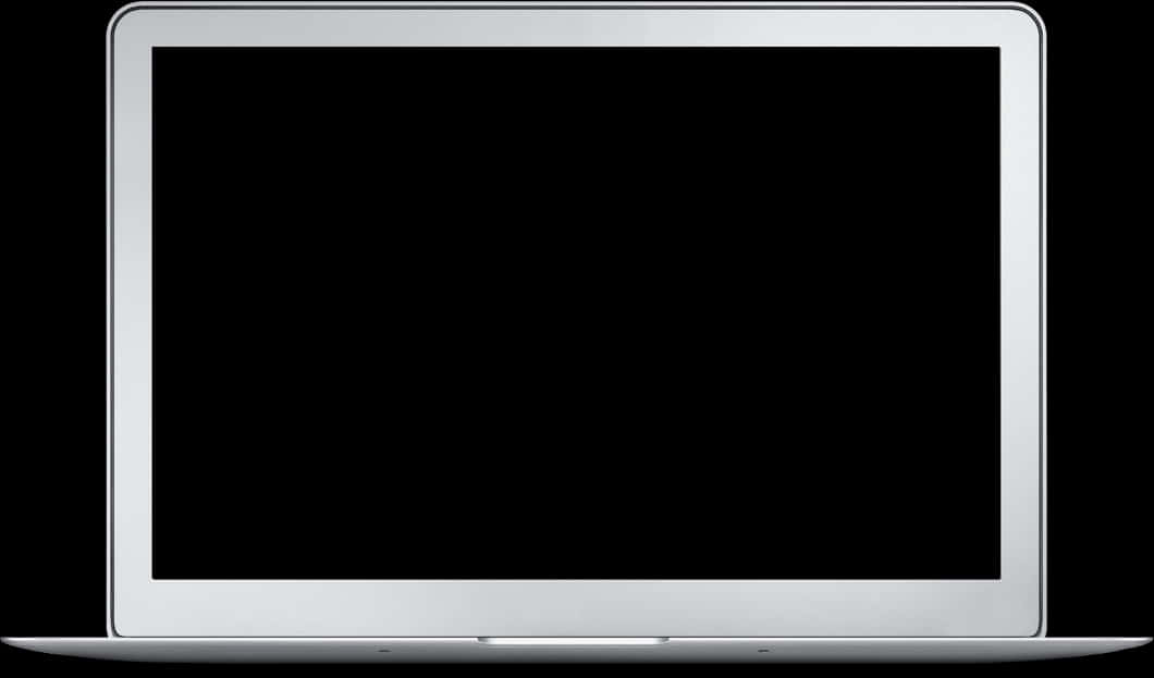 Modern Laptop Blank Screen