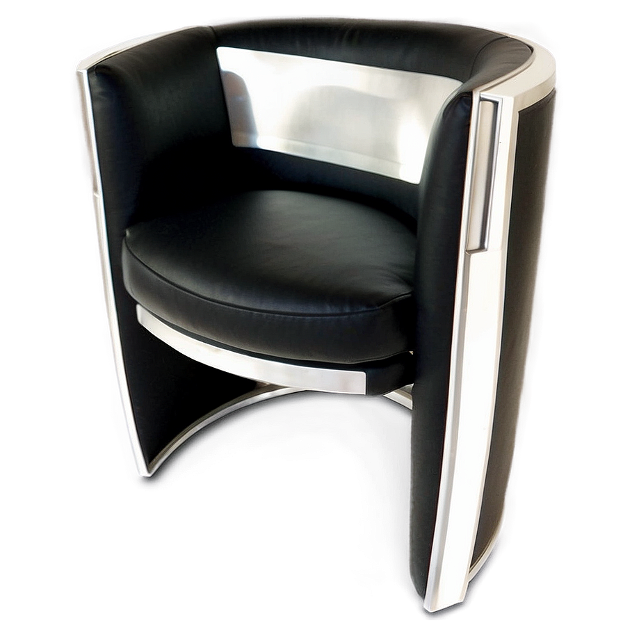 Modern Leather Chair Png 06282024