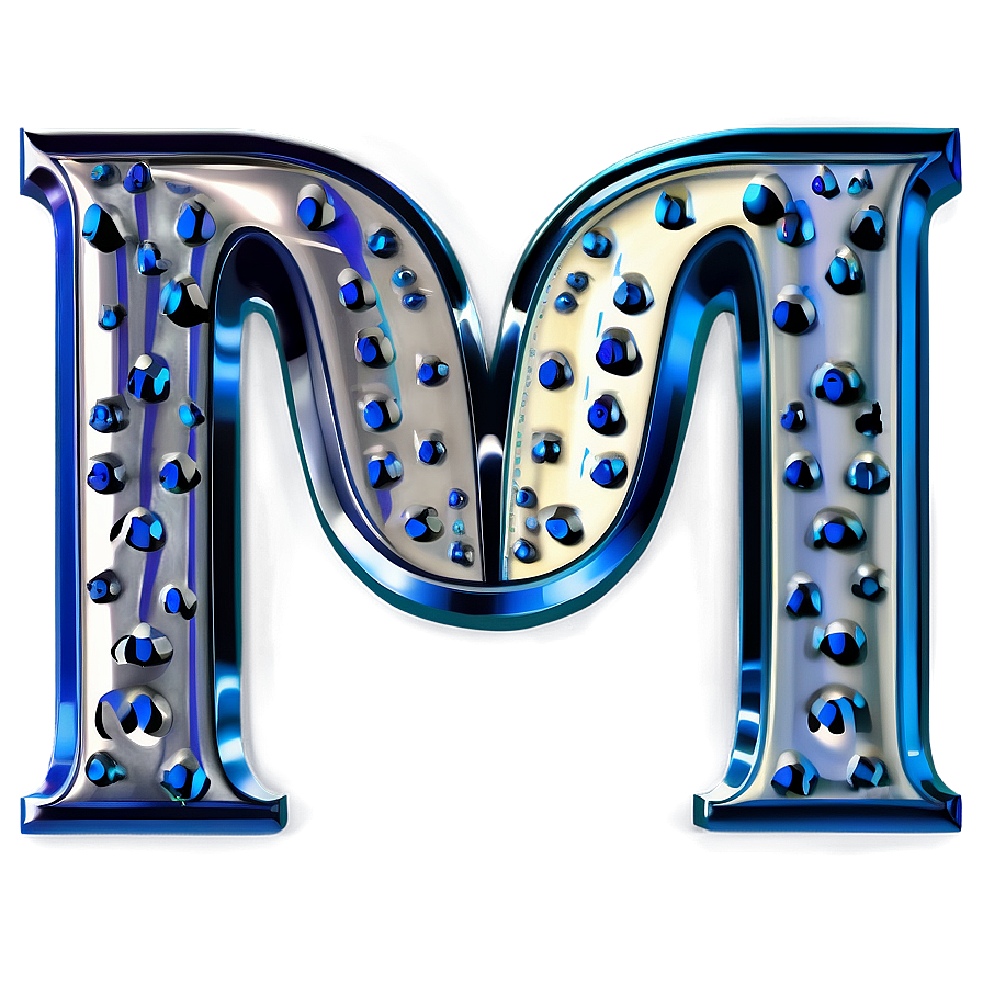 Modern Letter M Png 06112024