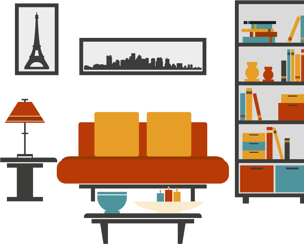 Furniture Table Couch Living Room - Furniture Clipart Png, Transparent Png PNG with transparent background