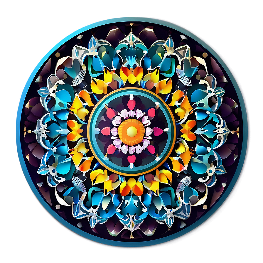 Modern Mandala Logo Png 6