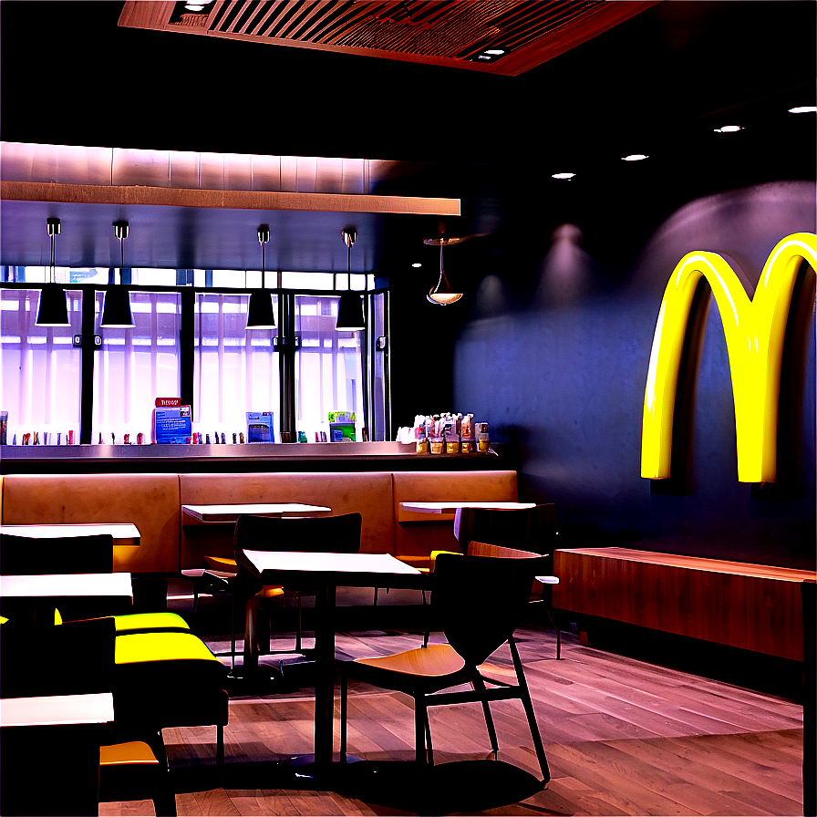 Modern Mcdonald's Interior Png 05212024