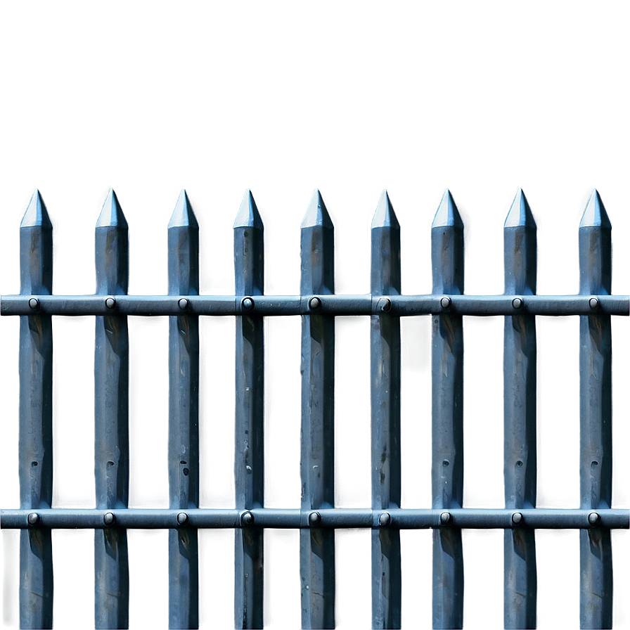 Modern Metal Fence PNG ggq PNG image with a transparent background, free high-resolution download
