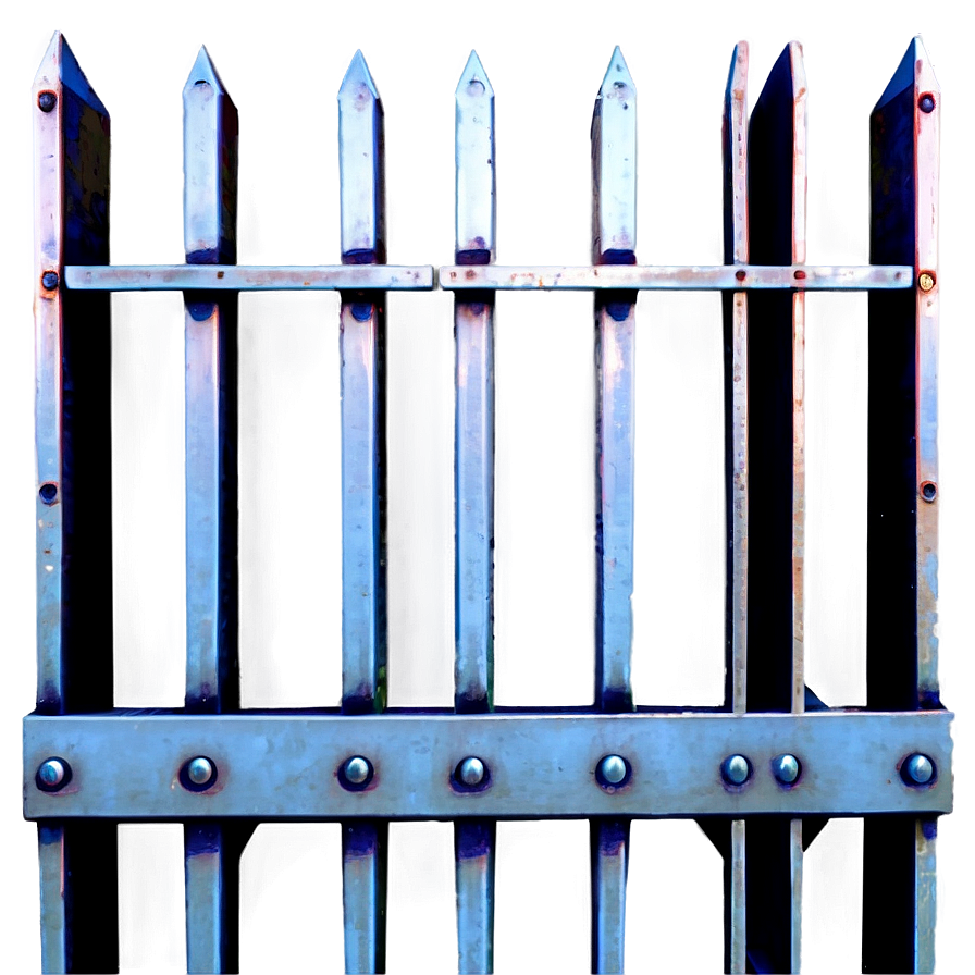 Modern Metal Fence PNG xje57 PNG image with a transparent background, free high-resolution download