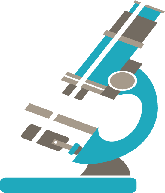 Modern Microscope Vector Illustration