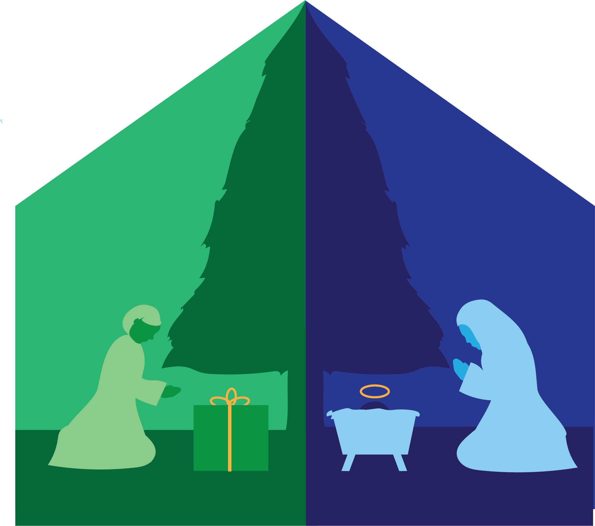 Modern_ Nativity_ Silhouette