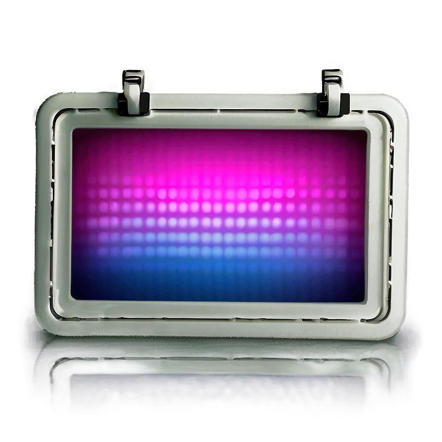 Modern Neon Rectangle Png 62