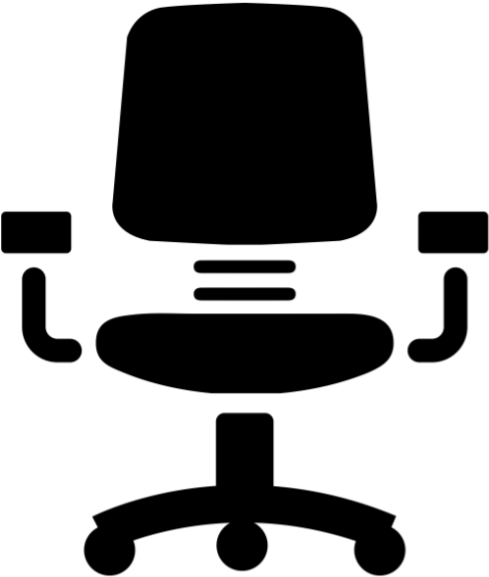 Office Chair Chair Icon, HD Png Download PNG with transparent background