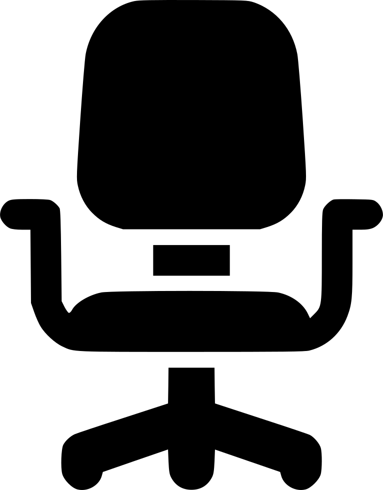 Office Chair Office Armchair - Office Chair Icon Png Free, Transparent Png PNG with transparent background