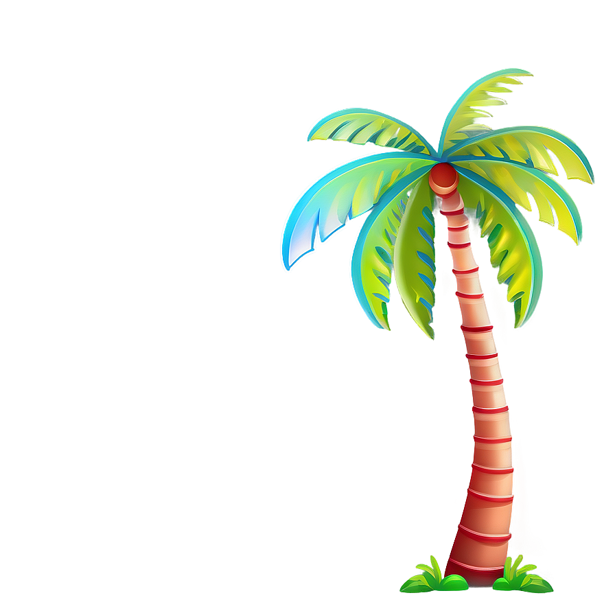 Modern Palm Tree Emoji Png Nkp26