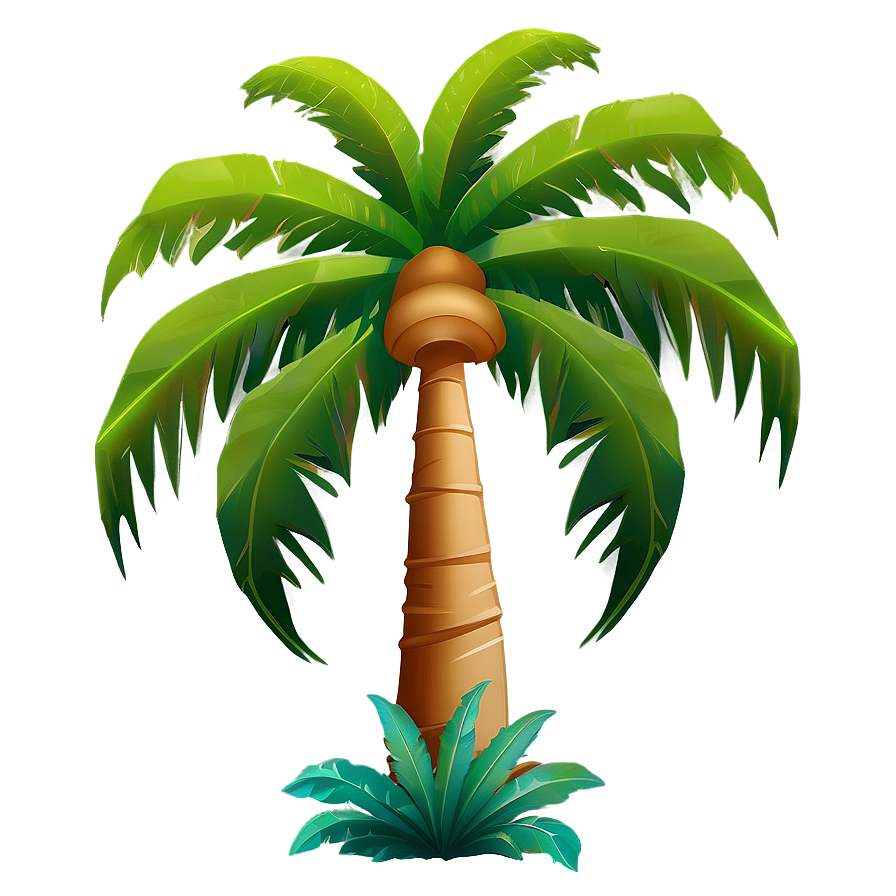 Modern Palm Tree Emoji Png Tel57