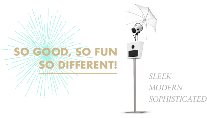 Modern Photobooth Advertisement PNG with transparent background
