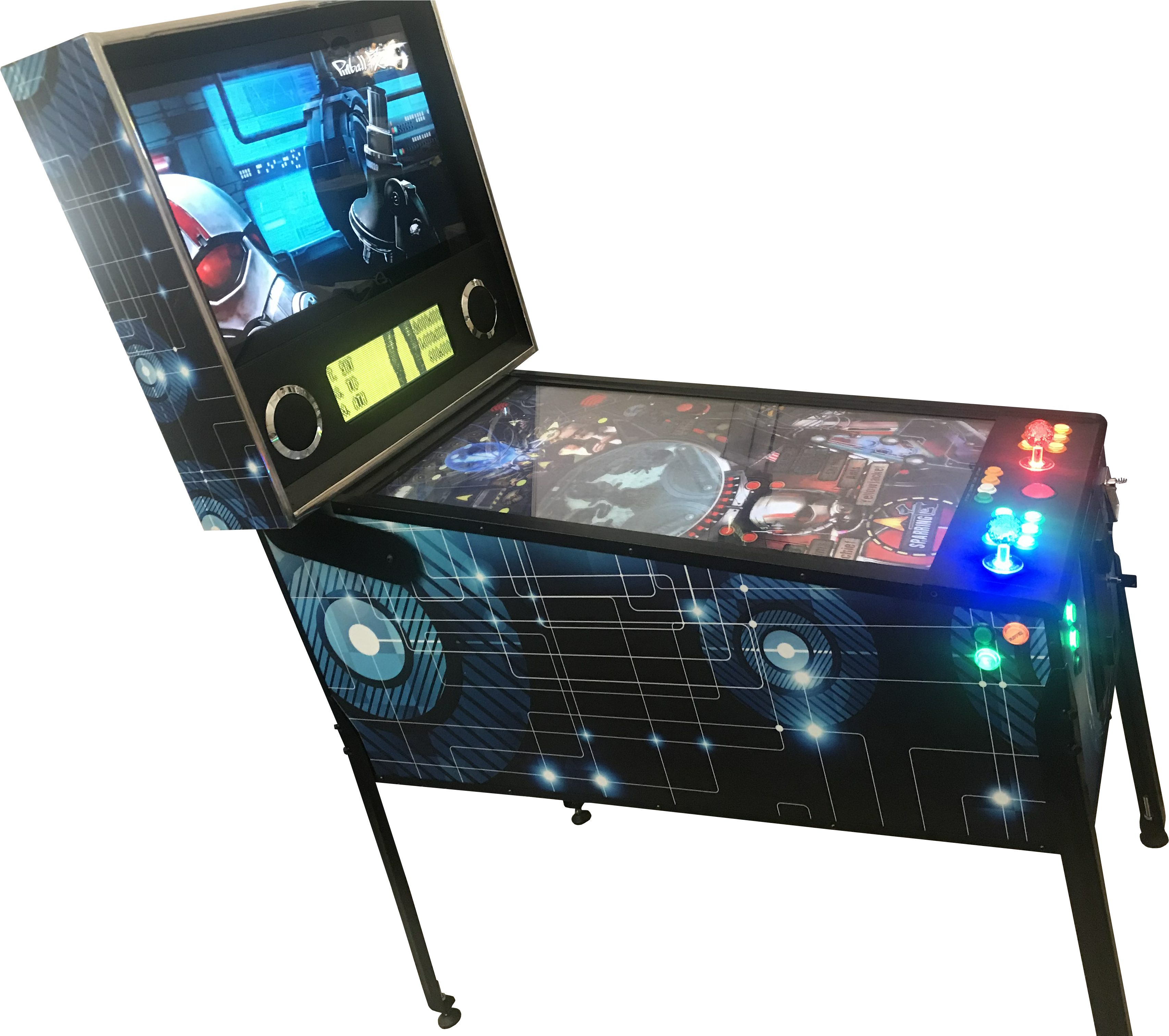 Classic Arcade Pinball Machine, HD Png Download PNG with transparent background