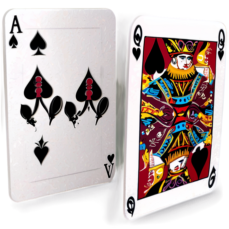 Modern Playing Card Illustration Png 60