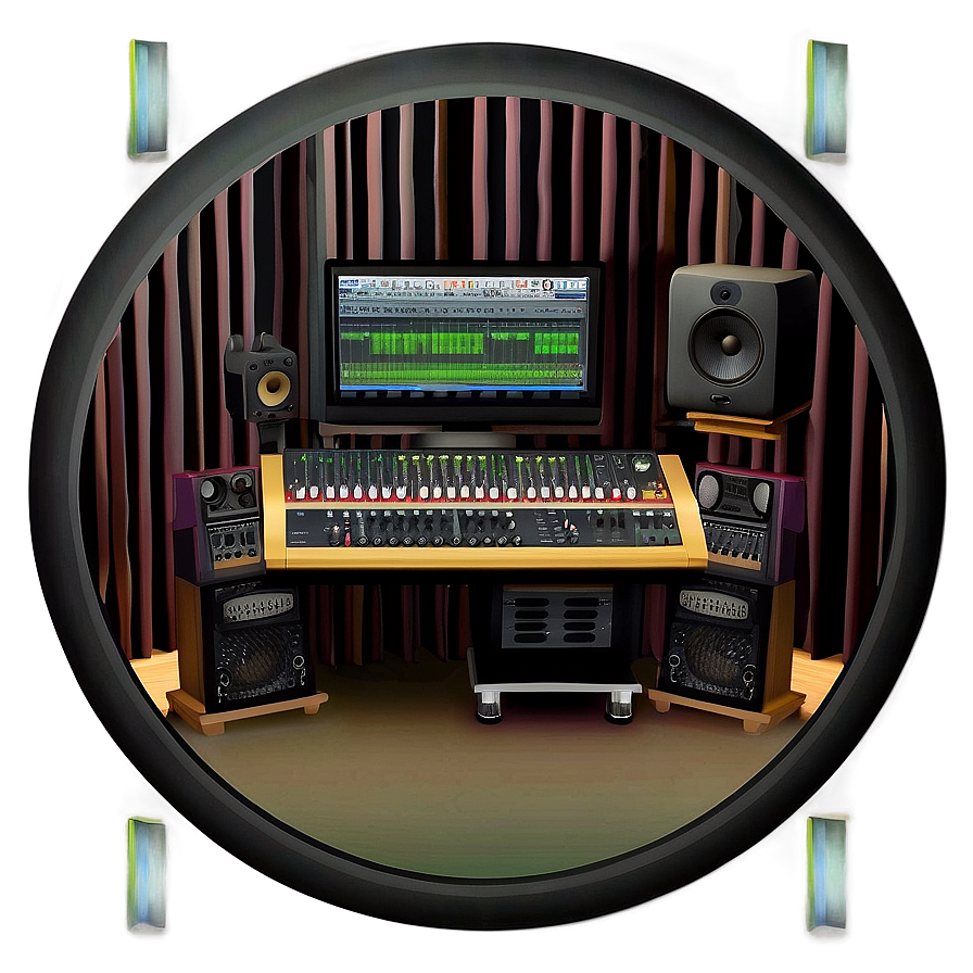 Modern Recording Studio PNG 66 PNG with transparent background
