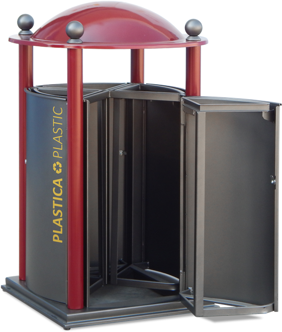 Large Trash Bin Riclè - Architecture, HD Png Download PNG with transparent background