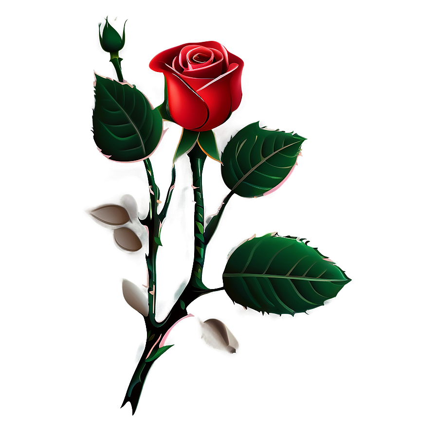 Modern Rose Vector Png 33