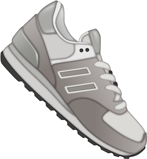 Modern Running Shoe Icon